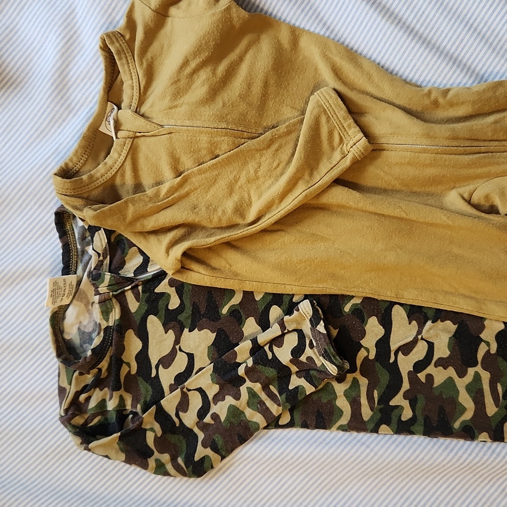 2 Bamboo Baby Pjs